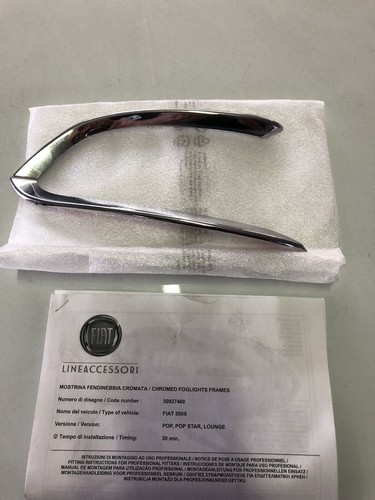 Mostrine fendinebbia cromate - mostrine,