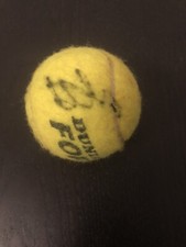 OLGA DANILOVIC SIGNED TENNIS BALL FORO ITALICO 2024 INTERNAZIONALI ROMA DUNLOP