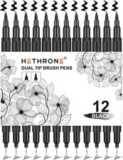 Black Markers for Drawing -