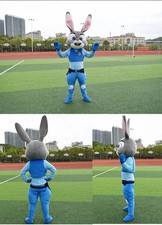Costume mascotte coniglio judy - coniglio,