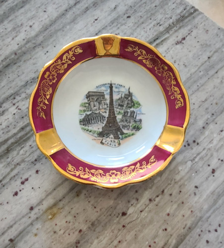 Limoges france dish - limoges, eiffel