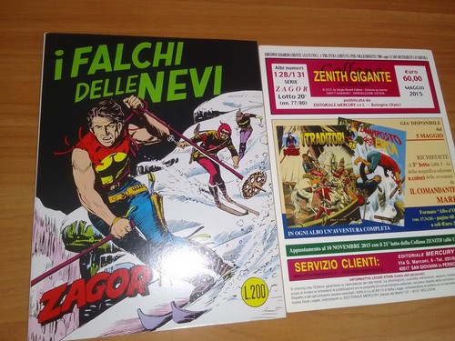 Zagor zenith 129 ristampa - zenith, n.