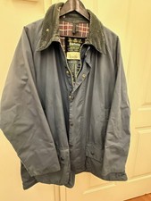 Barbour Classic Beaufort cera country blu antipioggia taglia C50 cerato