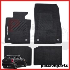 TAPPETI MINI COUNTRYMAN R60 DAL 2010 IN MOQUETTE CON RICAMO E FISSAGGI VELCRO