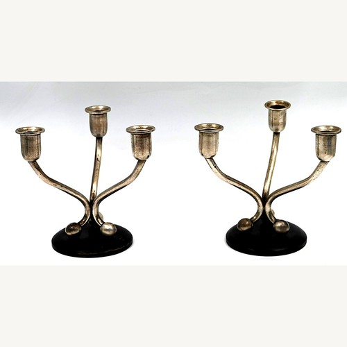 Coppia candelabri austriaci - coppia,