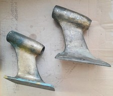 Coppia Supporti Asse Porta Eliche "Radice" Passo 4 cm Ottone. LEGGI DESCRIZIONE