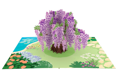Fiori alberi pop up - fiori,