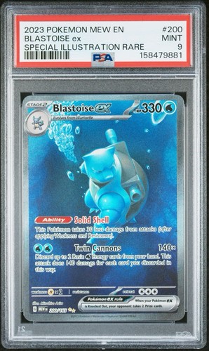 Blastoise 200 165 mew - blastoise, 200/165