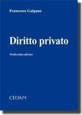 Diritto privato von Galgano, Francesco | Buch | Zustand gut
