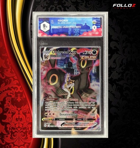 Carta pokemon umbreon vmax - pokemon,