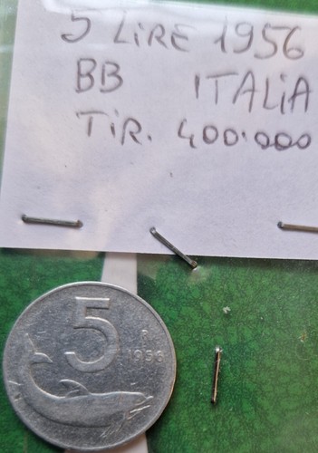 Italia lire 1956 - 5,