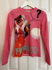 Top fiorucci manica lunga con - lunga,