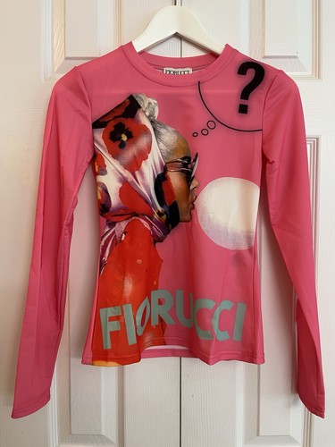 Top fiorucci manica lunga con - fiorucci,