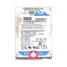 Hard Disk Interno 500 GB SATA 2,5" Western Digital Scorpio Blue WD5000BPVT