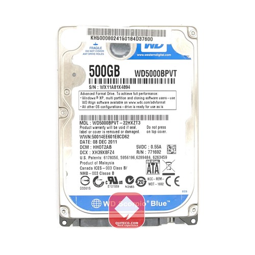 Hard disk interno 500 sata - hard,