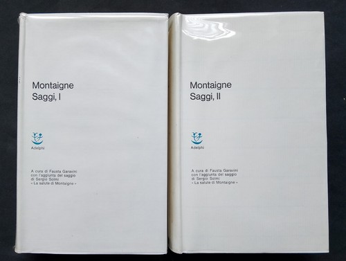 Saggi montaigne - i*,