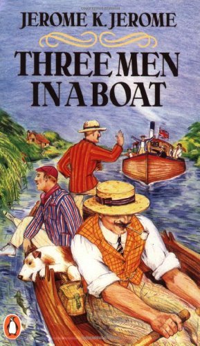 Three men boat to say - three, boat: