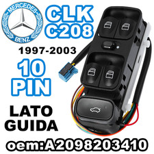 Pulsantiera Alzacristalli