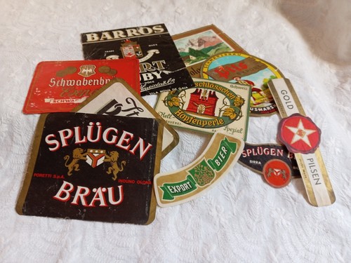 Etichette vintage birra - etichette,