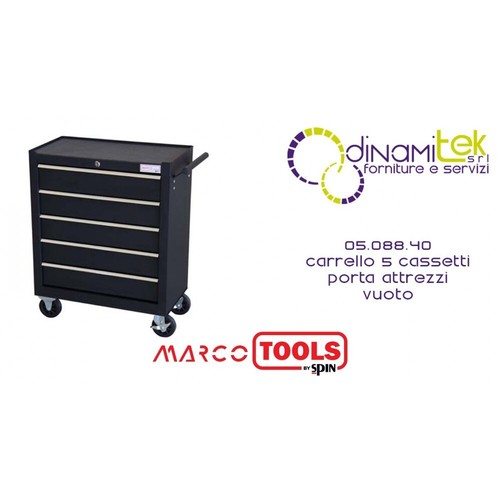 088 carrello 5 cassetti - carrello,