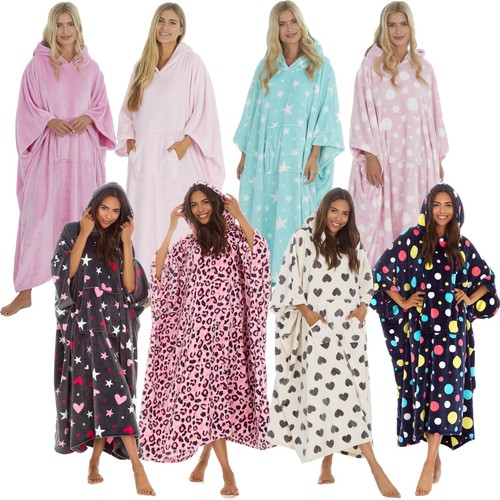 Poncho donna pile con - poncho,