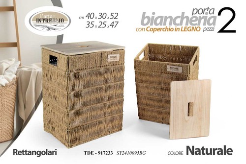 Ceste set portabiancheria - 2,