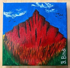 Quadro Vetta dipinto a mano