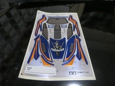 Set adesivi usati Tamiya Mini 4WD Shvaria ricambi auto da corsa personalizzati