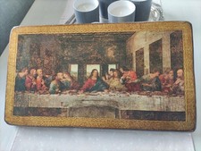 Quadro Ultima Cena In Legno