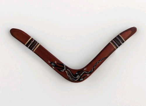 Australian wooden boomerang - australian,