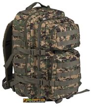 Zaino 36 litri US Assault Pack Large digital woodland miltec 14002271
