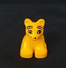 Vintage Lego Duplo 1980 Tiger Baby Tiger Safari Zoo 