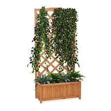 Fioriera in Legno Traliccio da