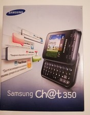 Samsung Ch@t 350 Chat 350 Téléphone Portable Coulissant Slide  Desimlock 🔓