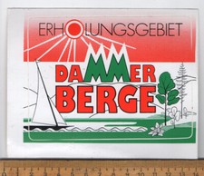 alter Aufkleber : Dammer Berge