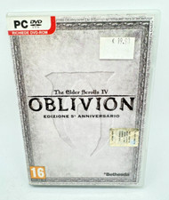 The Elden Scrolls IV 4 Oblivion Edizione 5 Anniversario PC Game DVD PAL ITA