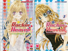 ROCKIN' HEAVEN 1-8 completa,planet manga 2008 prima edizione