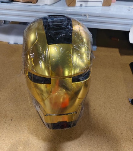 Used iron man helmet black - iron,