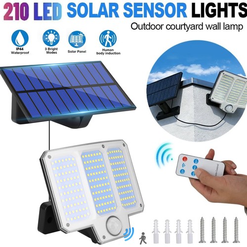 Luce solare 210 led con - 210,