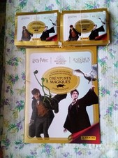 LOT PANINI HARRY POTTER CRÉATURES MAGIQUES UN ALBUM VIDE 50 POCHETTES STICKERS