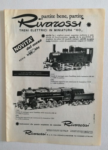 Rivarossi treni elettrici - elettrici, in