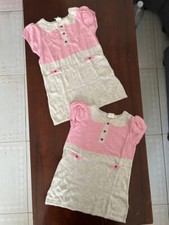 Vestitino di maglia rosa bambina 9-12 mesi H&M