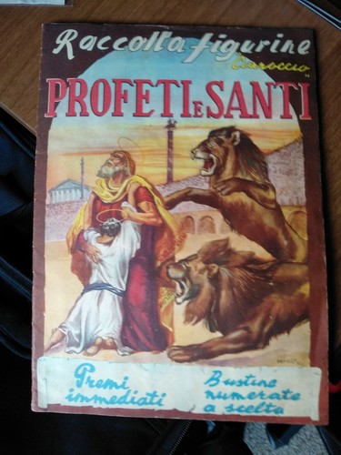 Album figurine profeti santi - profeti, e