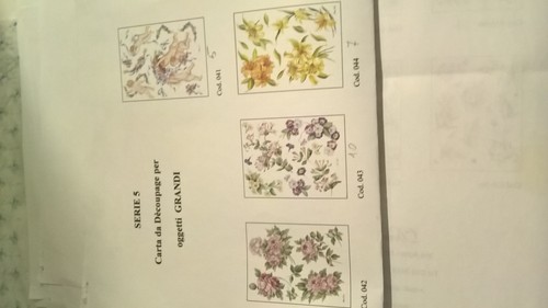 Carta decoupage serie - serie, 5
