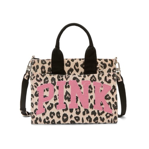 Mini tote bag rosa con - mini,