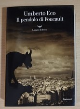 LIBRO UMBERTO ECO IL PENDOLO DI FOUCAULT LA NAVE DI TESEO 2024 (NUOVO)