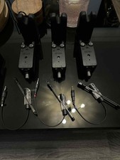 Delkim EV-D Allarmi Morso Blu Bianco Rosso Set di 3 Immacolata Carp Fishing