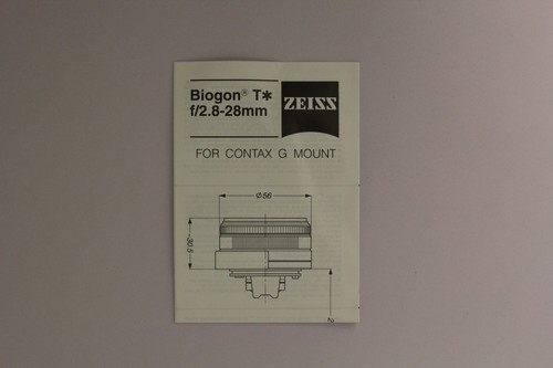 Zeiss sonnar 1 2 - 28, 1:2.8