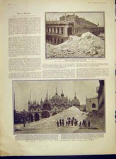 Antica Stampa Originale Rovine