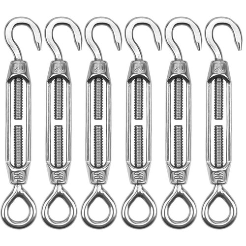Tenditore acciaio inox 304 6 - tenditore,